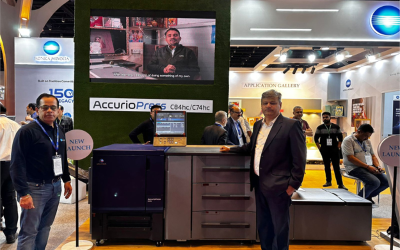 Konica Minolta introduces next-gen high-chroma digital press at CEIF